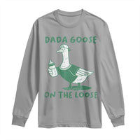 Silly Goose Dad Long Sleeve Shirt New Dad Pregnancy Announcement Fathers Day