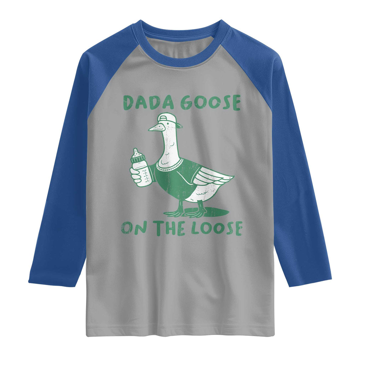 Silly Goose Dad Raglan Shirt New Dad Pregnancy Announcement Fathers Day