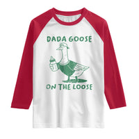 Silly Goose Dad Raglan Shirt New Dad Pregnancy Announcement Fathers Day