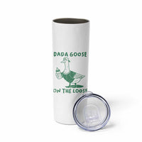 Silly Goose Dad Skinny Tumbler New Dad Pregnancy Announcement Fathers Day