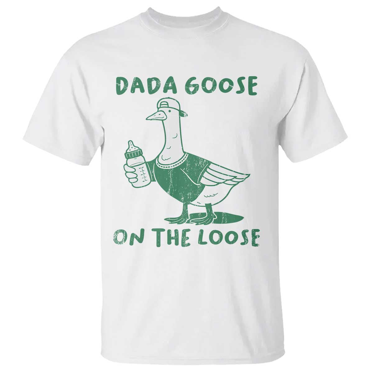 Silly Goose Dad T Shirt New Dad Pregnancy Announcement Fathers Day