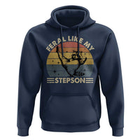 Bonus Dad Hoodie Retro Feral Raccoon Stepdad Gifts From Bonus Son Stepson