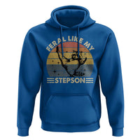 Bonus Dad Hoodie Retro Feral Raccoon Stepdad Gifts From Bonus Son Stepson