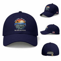 Bonus Dad Baseball Cap The Man Myth Bad Influence Step Dad Fathers Day Gift