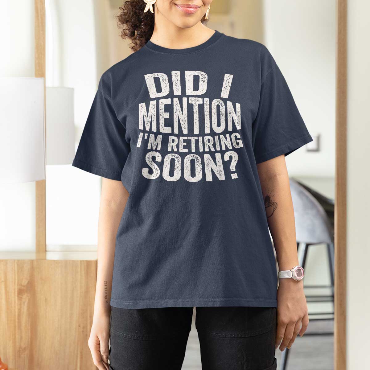 Did I Mention I'm Retiring Soon T Shirt For Women Funny Retirement Retro