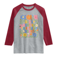 Did I Mention I'm Retiring Soon Raglan Shirt Funny Retirement Retro Boho Flower