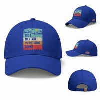 Did I Mention I'm Retiring Soon Baseball Cap Funny Retro Vintage Retirement