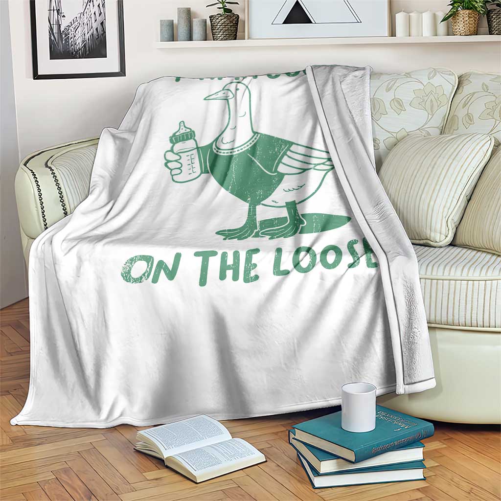 Silly Goose Mom Throw Blanket New Mom Pregnancy Announcement Mothers Day