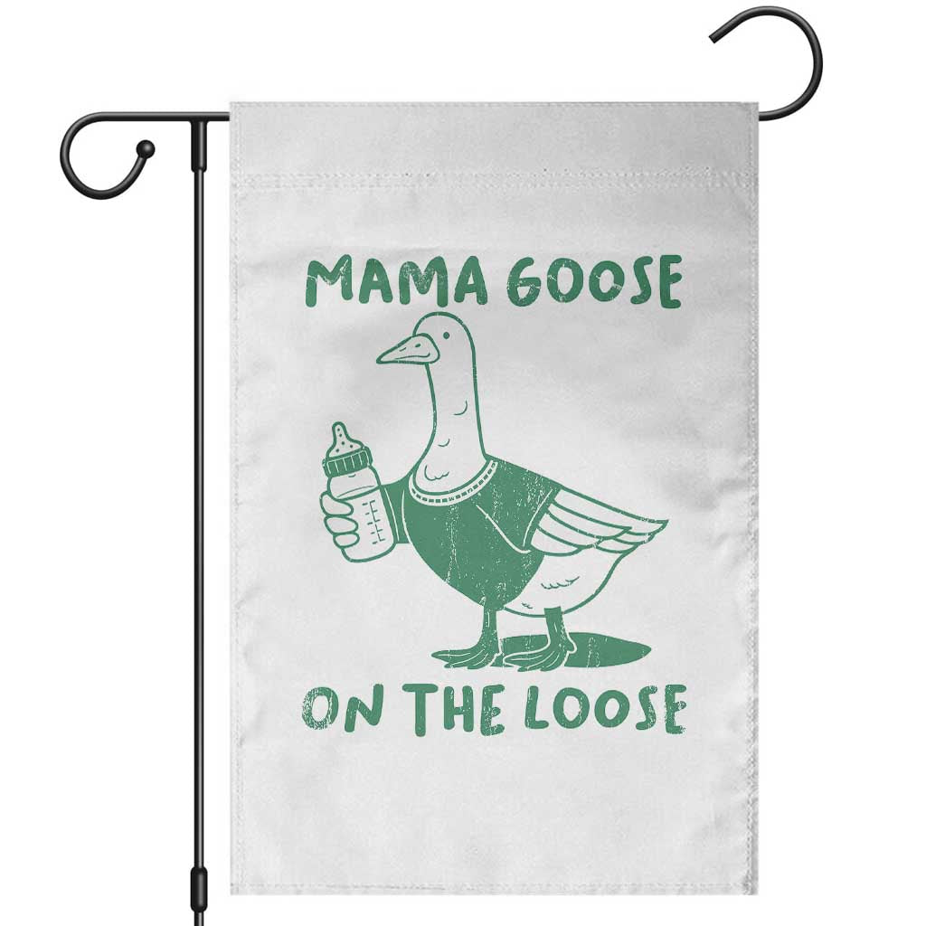 Silly Goose Mom Garden Flag New Mom Pregnancy Announcement Mothers Day