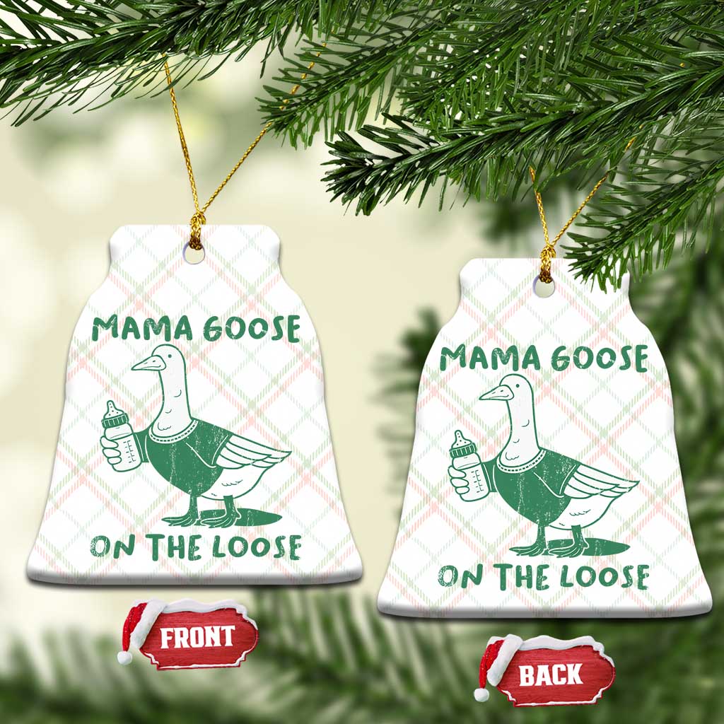 Silly Goose Mom Ceramic Ornament New Mom Pregnancy Announcement Mothers Day