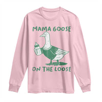 Silly Goose Mom Long Sleeve Shirt New Mom Pregnancy Announcement Mothers Day