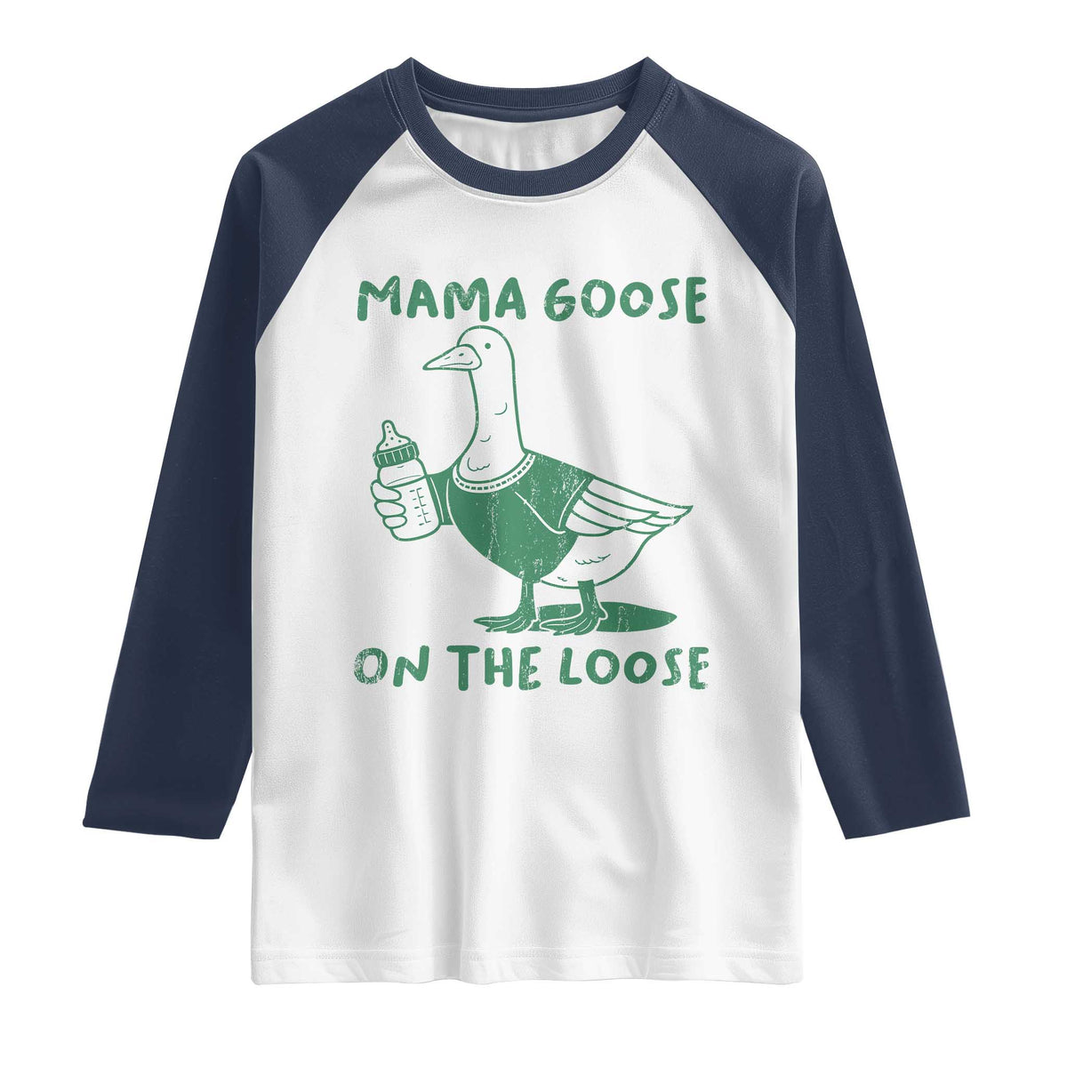 Silly Goose Mom Raglan Shirt New Mom Pregnancy Announcement Mothers Day