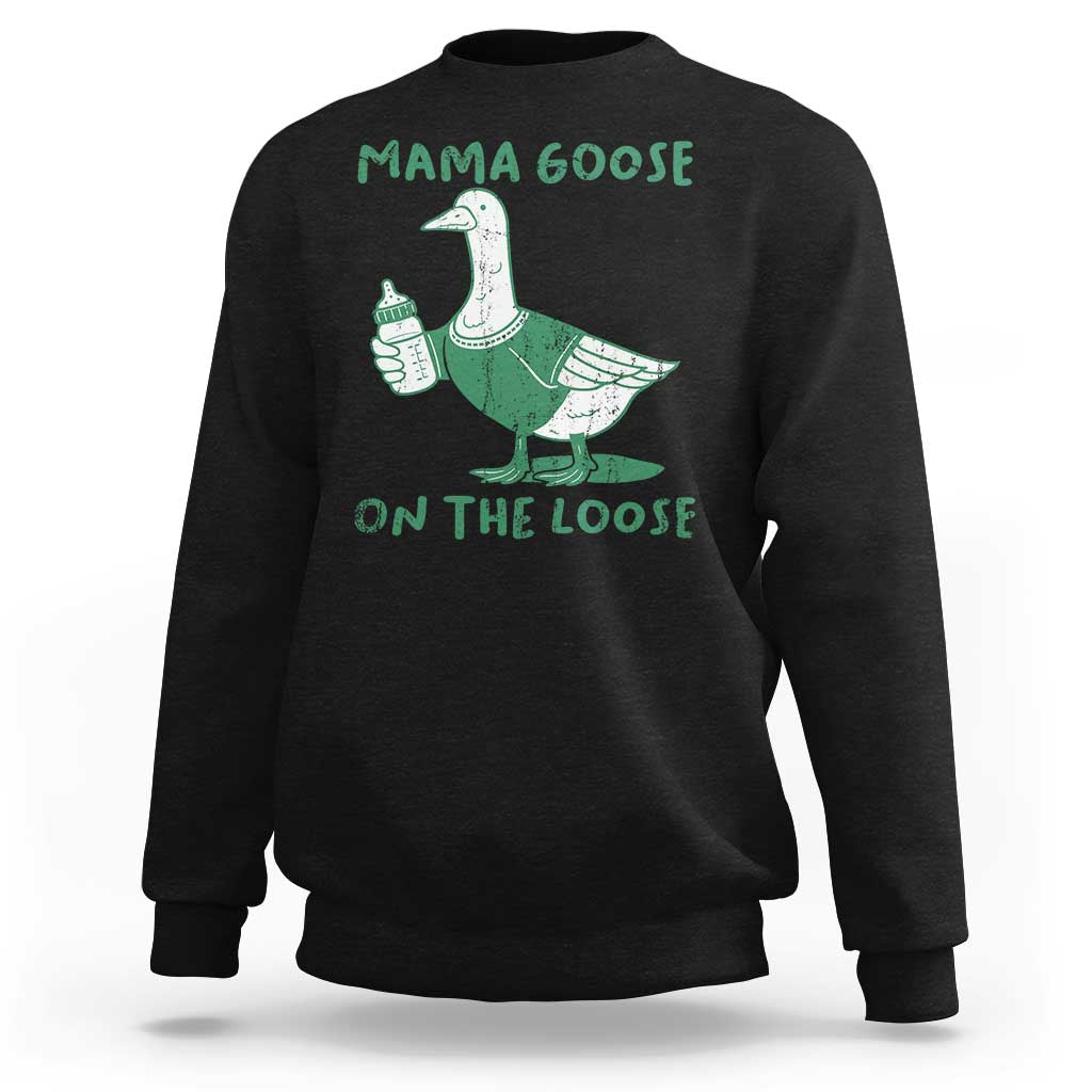 Silly Goose Mom Sweatshirt New Mom Pregnancy Announcement Mothers Day