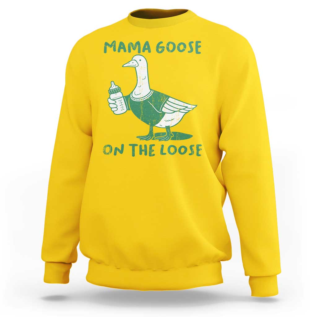 Silly Goose Mom Sweatshirt New Mom Pregnancy Announcement Mothers Day