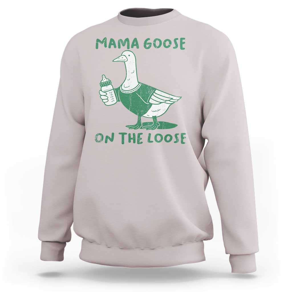 Silly Goose Mom Sweatshirt New Mom Pregnancy Announcement Mothers Day