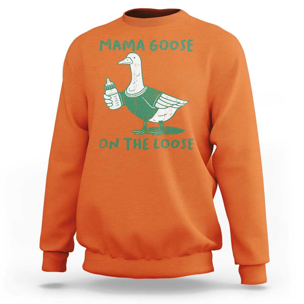 Silly Goose Mom Sweatshirt New Mom Pregnancy Announcement Mothers Day