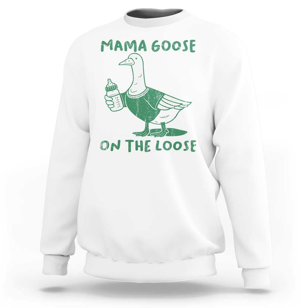 Silly Goose Mom Sweatshirt New Mom Pregnancy Announcement Mothers Day