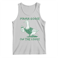 Silly Goose Mom Tank Top New Mom Pregnancy Announcement Mothers Day