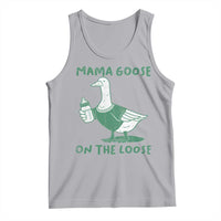 Silly Goose Mom Tank Top New Mom Pregnancy Announcement Mothers Day