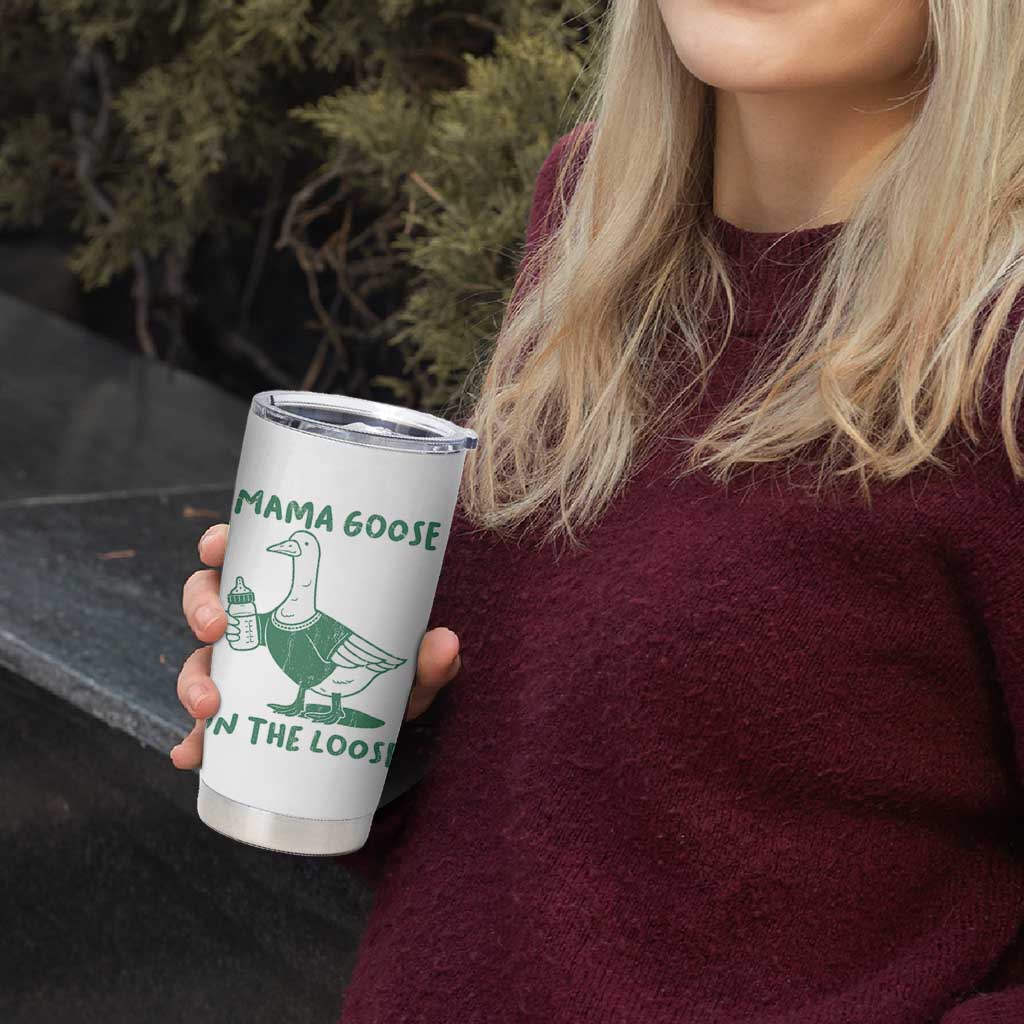 Silly Goose Mom Tumbler Cup New Mom Pregnancy Announcement Mothers Day
