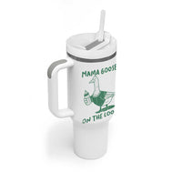 Silly Goose Mom Tumbler With Handle New Mom Pregnancy Announcement Mothers Day