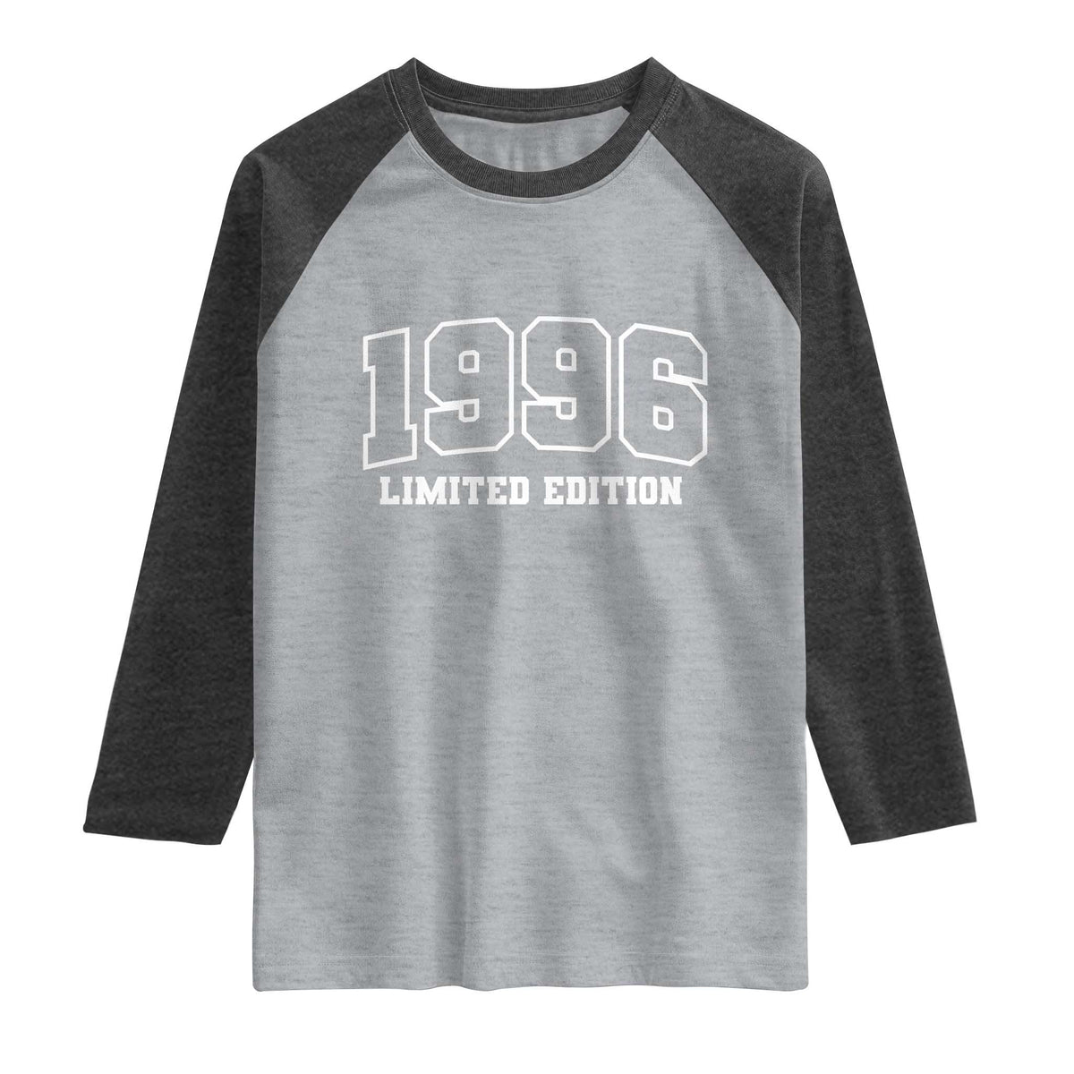 Vintage 1996 Limited Edition Raglan Shirt 30 Year Old Gift Retro Varsity 30th Birthday
