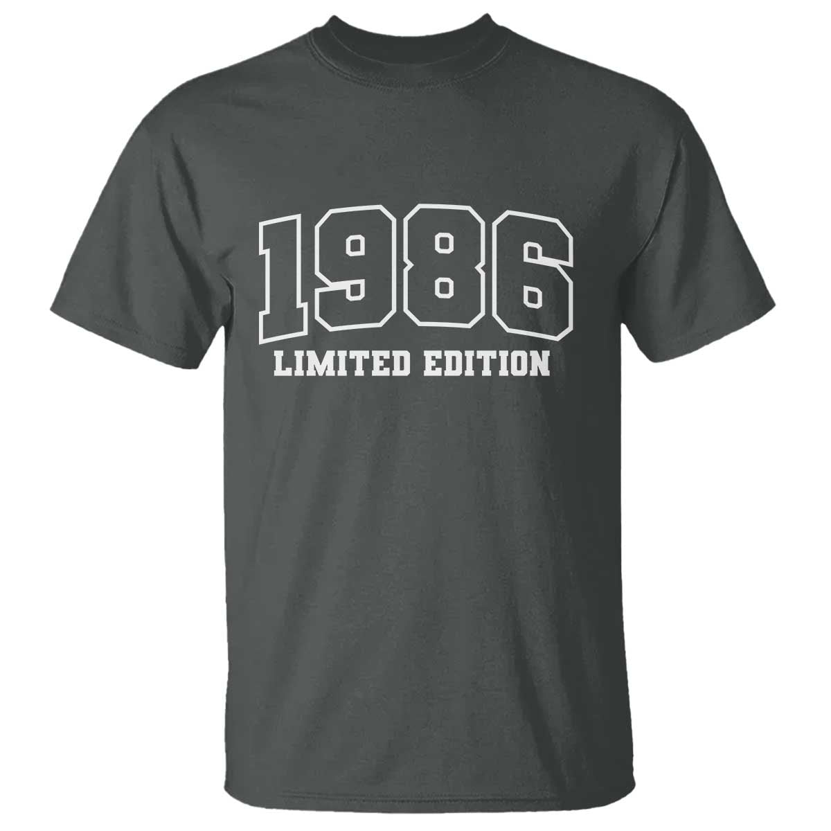 Vintage 1986 Limited Edition T Shirt 50 Year Old Gift Retro Varsity 40th Birthday