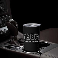 Vintage 1986 Limited Edition Tumbler Cup 50 Year Old Gift Retro Varsity 40th Birthday