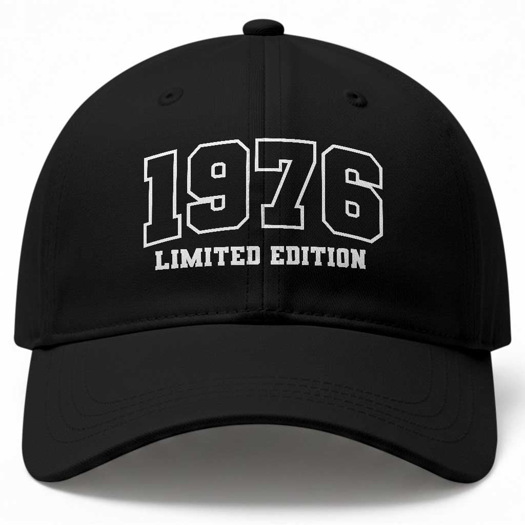 Vintage 1976 Limited Edition Baseball Cap 50 Year Old Gift Retro Varsity 50th Birthday