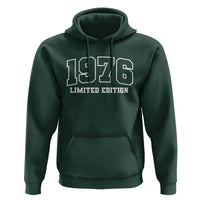 Vintage 1976 Limited Edition Hoodie 50 Year Old Gift Retro Varsity 50th Birthday