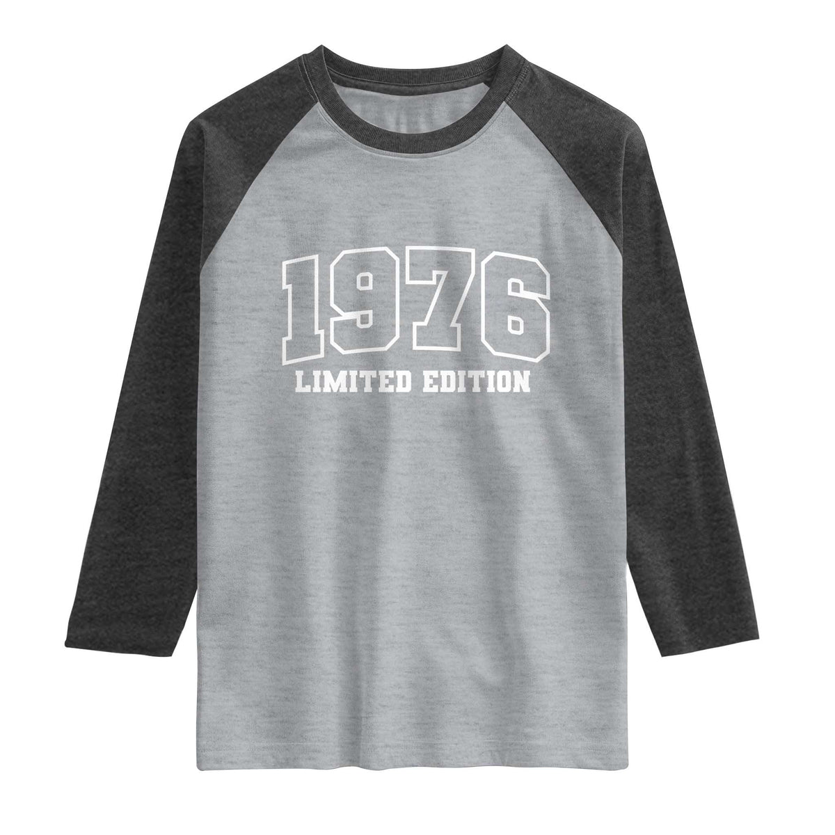 Vintage 1976 Limited Edition Raglan Shirt 50 Year Old Gift Retro Varsity 50th Birthday