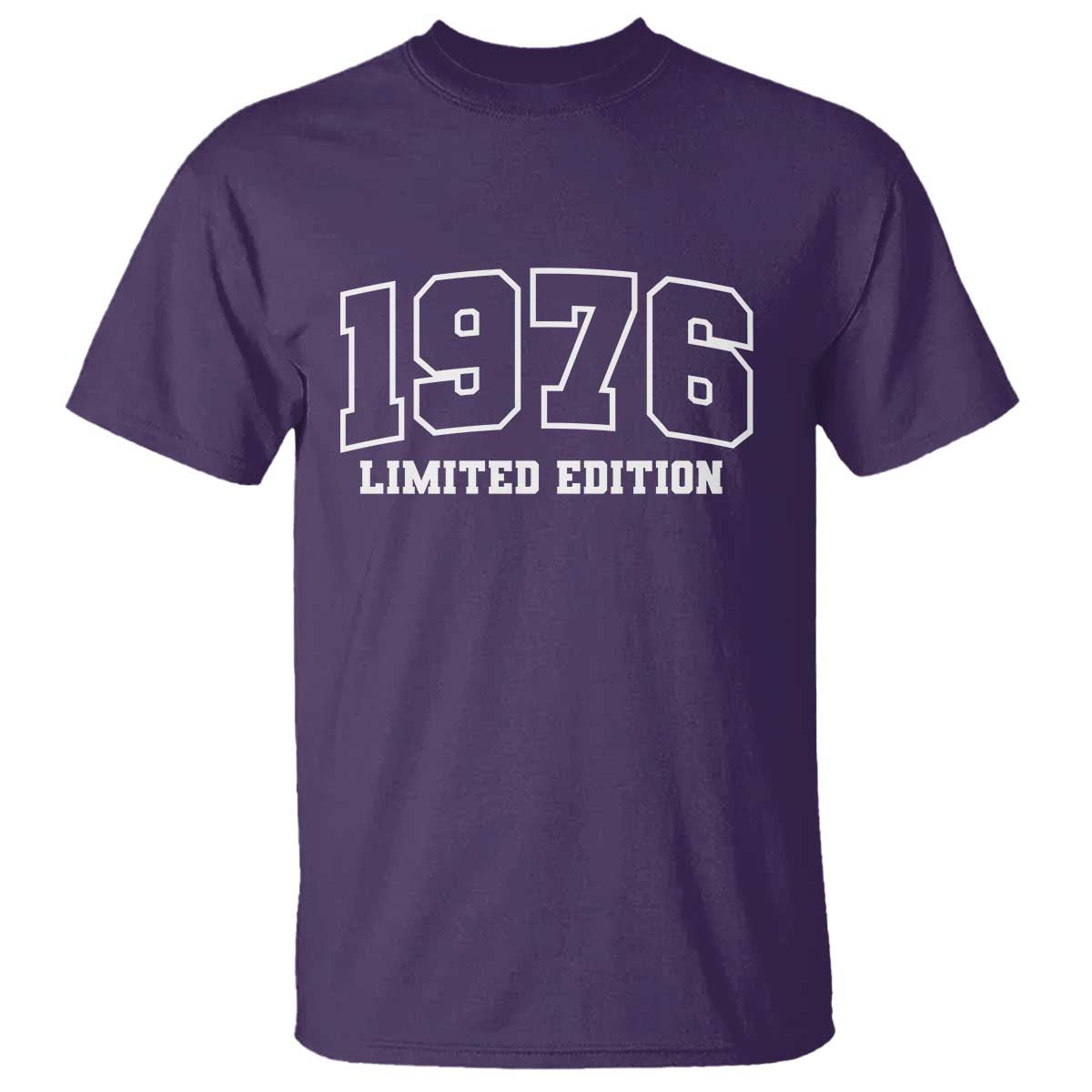 Vintage 1976 Limited Edition T Shirt 50 Year Old Gift Retro Varsity 50th Birthday