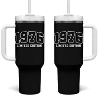 Vintage 1976 Limited Edition Tumbler With Handle 50 Year Old Gift Retro Varsity 50th Birthday