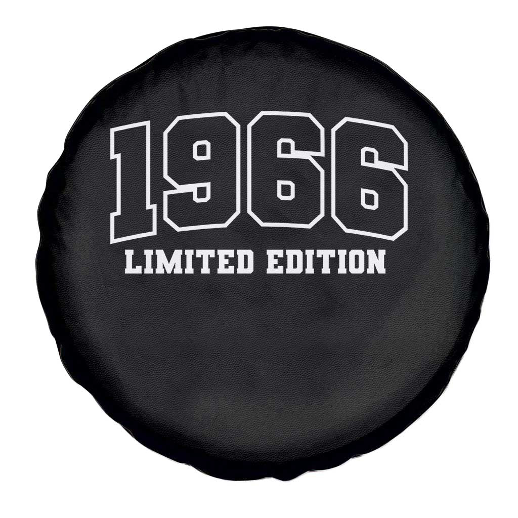 Vintage 1966 Limited Edition Spare Tire Cover 60 Year Old Gift Retro Varsity 60th Birthday