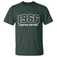 Vintage 1966 Limited Edition T Shirt 60 Year Old Gift Retro Varsity 60th Birthday