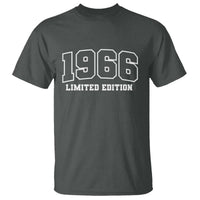 Vintage 1966 Limited Edition T Shirt 60 Year Old Gift Retro Varsity 60th Birthday