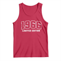 Vintage 1966 Limited Edition Tank Top 60 Year Old Gift Retro Varsity 60th Birthday