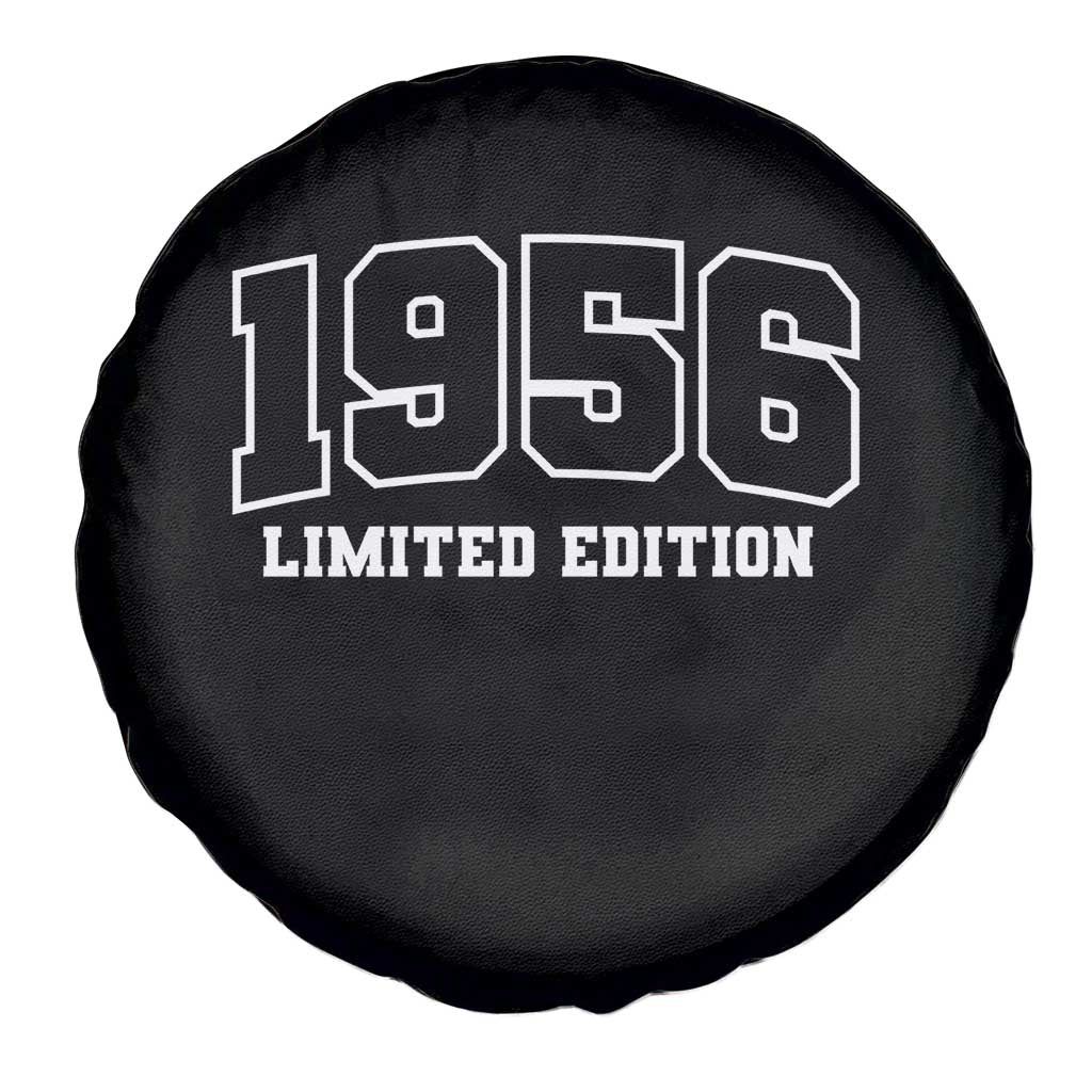Vintage 1956 Limited Edition Spare Tire Cover 70 Year Old Gift Retro Varsity 70th Birthday