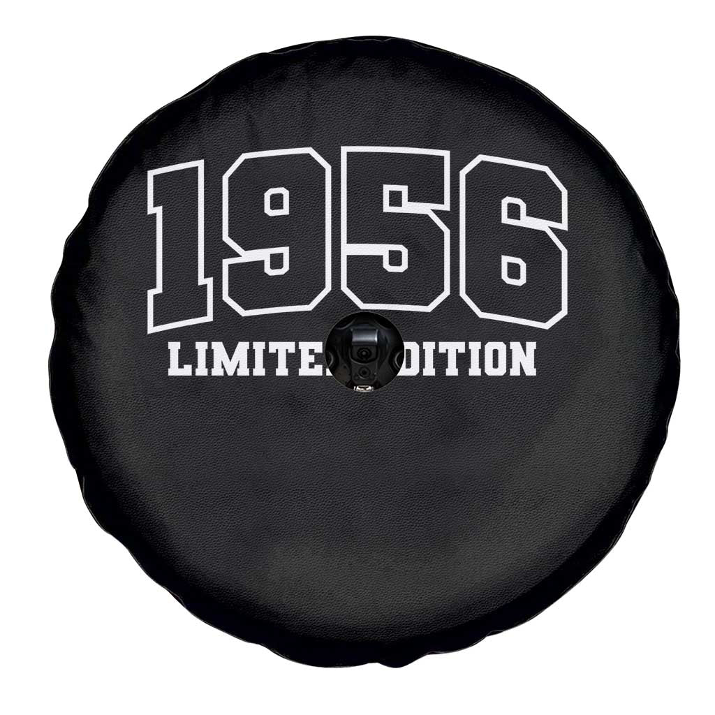 Vintage 1956 Limited Edition Spare Tire Cover 70 Year Old Gift Retro Varsity 70th Birthday