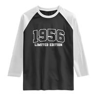 Vintage 1956 Limited Edition Raglan Shirt 70 Year Old Gift Retro Varsity 70th Birthday