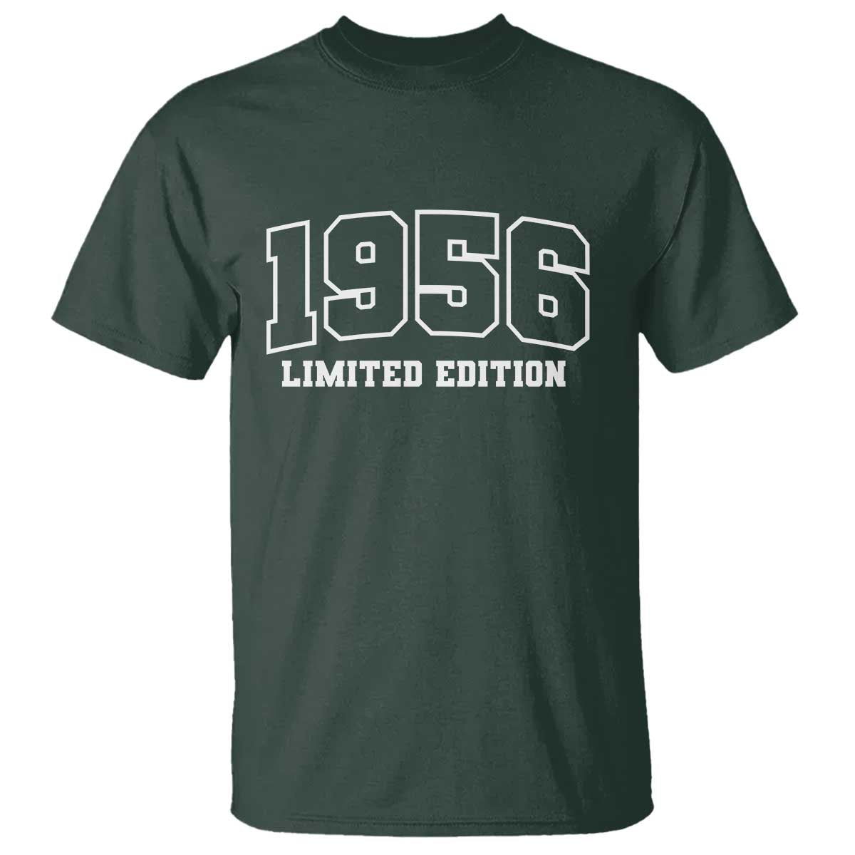 Vintage 1956 Limited Edition T Shirt 70 Year Old Gift Retro Varsity 70th Birthday
