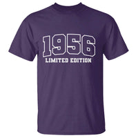 Vintage 1956 Limited Edition T Shirt 70 Year Old Gift Retro Varsity 70th Birthday