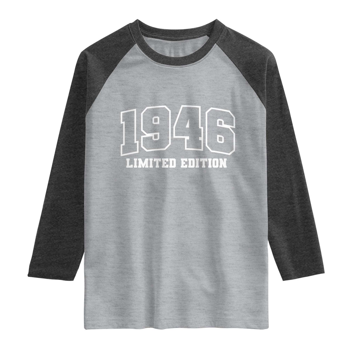 Vintage 1946 Limited Edition Raglan Shirt 80 Year Old Gift Retro Varsity 80th Birthday