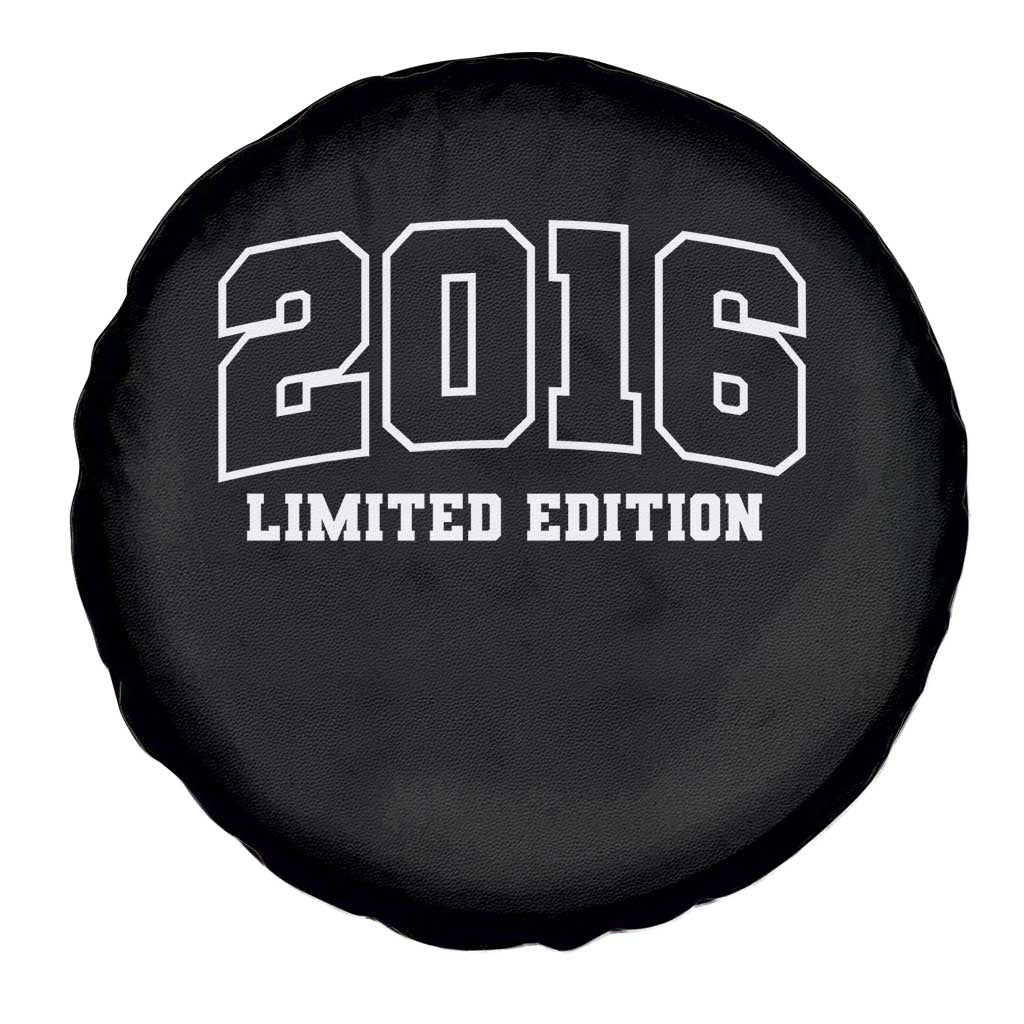 Vintage 2016 Limited Edition Spare Tire Cover 10 Year Old Gift Retro Varsity 10th Birthday