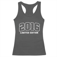 Vintage 2016 Limited Edition Racerback Tank Top 10 Year Old Gift Retro Varsity 10th Birthday