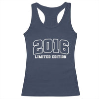 Vintage 2016 Limited Edition Racerback Tank Top 10 Year Old Gift Retro Varsity 10th Birthday