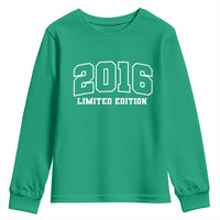 Vintage 2016 Limited Edition Youth Sweatshirt 10 Year Old Gift Retro Varsity 10th Birthday