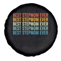 Best Stepmom Ever Spare Tire Cover Funny Retro StepMom Bonus Mom