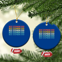 Best Stepmom Ever Ceramic Ornament Funny Retro StepMom Bonus Mom