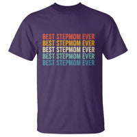 Best Stepmom Ever T Shirt Funny Retro StepMom Bonus Mom